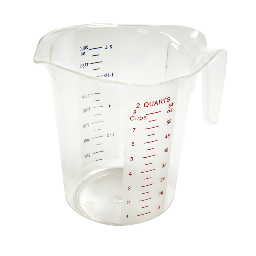 TAZA MEDIR 2 QT ECO-POLI WN
